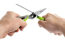 Kitchen Scissors Shears By Simple Health, Safe Heavy Duty Multifunction Take Apart Poultry Shears for Quick and Easy Cooking, Stainless Steel, Life Green - by Simple Health Global