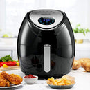 Baulia AF810 Fryer 3.8QT β Easy to Use Digital Air Machine β Cook Healthy, Nutritious Food with No Oil β LCD Screen Control β Insulated Handle, 3.8 QT, Black