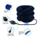 Swtroom Health Cervical Neck Traction Device – Instant Pain Relief for Chronic Neck and Shoulder Pain – Effective Alternate Pain Relieving Remedy,Blue
