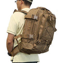 Outdoor 3 Day Expandable 40-64L Backpack Military Tactical Hiking Bug Out Bag