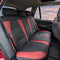 FH Group PU205BLACKREDTRIM102 Black PU205102 Ultra Comfort Leatherette Front Seat Cushions (Airbag Compatible) Red Trim