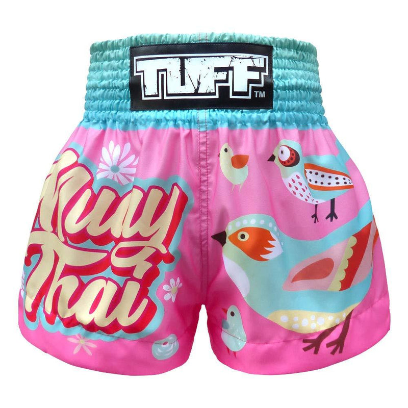 Tuff Boxing Sport Muay Thai Shorts Trunks Kick Martial Aart Training Gym Clothing