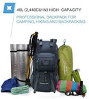 MOUNTAINTOP 40L Hiking Backpack for Outdoor Camping