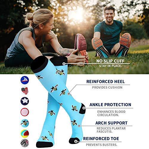 Compression Socks for Women and Men-Best Medical,for Running,Athletic,Circulation & Recovery