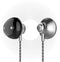 ONPIE Noise Cancelling Headphones,in-Ear Headphones Earbuds High Resolution Heavy Bass with Microphone for Smartphone Cell Phones-Black&Grey