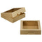 ONE MORE 10inch Natural Kraft Bakery Pie Boxes with PVC Windows,Large Cookie Box 10x10x2.5inch 12 of Pack (Brown,12)