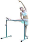 SISYAMA 43.5in/117in Ballet Barre Single/Double/Parallel Bar Portable Freestanding Adjustable Kid Adult Workout Fitness Stretch Dance