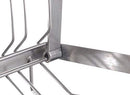 TQVAI Hanging Dish Drying Rack with Drain Board - Stainless Steel