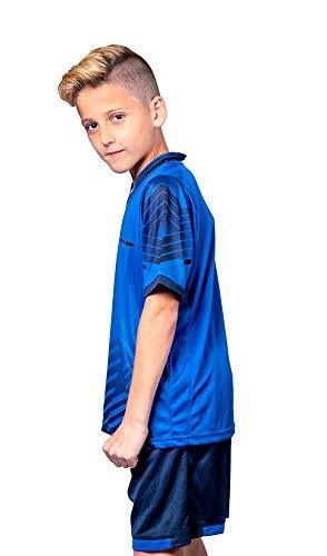 PAIRFORMANCE Boys' Soccer Jerseys Sports Team Training Uniform Age 4-12 Boys-Girls Youth Shirts and Shorts Set Indoor Soccer