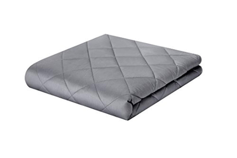 ZZZhen Weighted Blanket - 60''80'' 20LBs - Premium Quality Heavy Blankets - Calm Sleeping for Adult and Kids, Durable Quilts and Quality Construction for Year-round Use