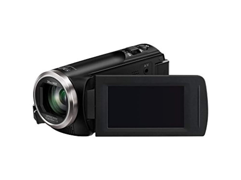 Panasonic HC-V180K Full HD Camcorder with 50x Stabilized Optical Zoom (Black)