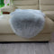 PAGISOFE Soft Faux Sheepskin Fluffy Rugs for Bedroom Kids Room, High Pile Faux Fur Area Rug Bedside Floor Carpet Photography, 3x5 Feet Rectangular Grey