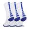 DISILE Elite Basketball Socks, Cushioned Dri-Fit Athletic Crew Socks - Thick Sports Socks For Men & Women