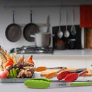 The Original POPCO Tongs, Set of 3-7,9,12 Inch, Heavy Duty, Stainless Steel BBQ/Kitchen Tongs with Silicone Tips