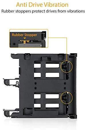 ICY DOCK 5.25” Ext. Bay to 3.5” HDD/Device Bay + Ultra Slim ODD Bay Mounting Kit Bracket - Flex-FIT Duo MB343SPO