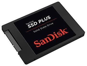 SanDisk SSD PLUS 1TB Internal SSD - SATA III 6 Gb/s, 2.5"/7mm, Up to 535 MB/s - SDSSDA-1T00-G26