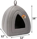 Allan Wendling (Patent) Self-Warming 2 in 1 Foldable Comfortable Triangle Pet Cat Bed Tent House