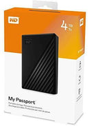 WD 2TB My Passport Portable External Hard Drive, Black - WDBYVG0020BBK-WESN