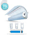 Ukoke RO75GP 6 Stages Reverse Osmosis Water Filtration System, Under Sink pH+ Alkaline Remineralizing RO filter & Softener, NSF/ANSI 58 & IAPMO Platinum Seal Certified, 75 GPD, White with Pump