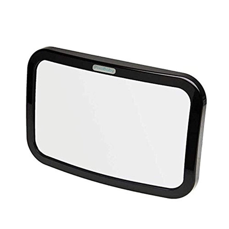 Safe backseat baby car mirror by PixoBaby (Black). Easy installation on backseat headrest. Its crystal clear reflection allows you to see your baby and lets your precious see you...