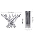 Gecter Foldable Rotation Fruit Basket, Decorative Fruit Bowl with Unique Design and Anti Rust Stainless Steel, 15"x10" Modern Fruit Stand Storage Kitchen for Orange Banana Apple Grapes