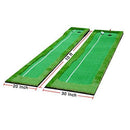 77tech Golf Putting Green System Professional Practice Large Indoor/Outdoor Challenging Putter Made of Waterproof Rubber Base Golf Training Mat Aid Equipment