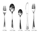 Darware 20-Piece Flatware Set, Service for 4 w/ Stainless Steel Tablespoons, Teaspoons, Forks, Salad Forks & Knives