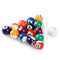 Godyluck 25MM / 38MM Children Billiards Table Balls Set Resin Small Pool Cue Balls Full Set