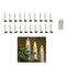 Xgunion 20pcs LED Flameless Taper Candle Lights with Remote, Warm White, for Weddings and Holidays