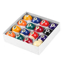 Godyluck 25MM / 38MM Children Billiards Table Balls Set Resin Small Pool Cue Balls Full Set