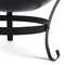 Sorbus Fire Pit Bowl 22", Includes Mesh Cover, Log Grate, Curved Legs, and Poker Tool, Great BBQ Grill for Outdoor Patio, Backyard, Camping, Picnic, Bonfire, etc (Black Fire Pit Bowl 22”)