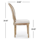 Christopher Knight Home Phinnaeus Beige Fabric Dining Chair (Set Of 2)