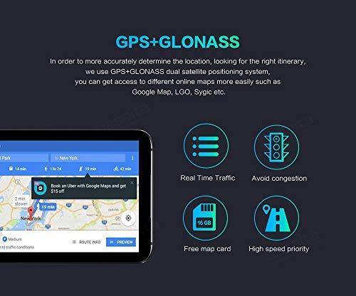Dasaita 10" Android 9.0 Bluetooth Car Stereo for Toyota Tacoma Corolla Sienna 2016 2017 2018 Head Unit with 4G RAM 64G ROM Car Radio Touch Screen GPS Navigation Dash Kit