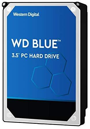 WD Blue 4TB PC Hard Drive - 5400 RPM Class, SATA 6 Gb/s, 64 MB Cache, 3.5" - WD40EZRZ