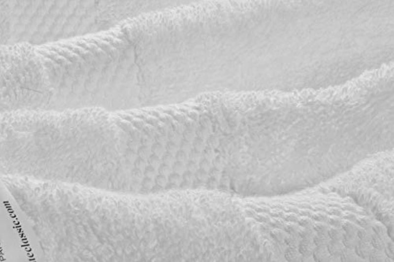 Luxury Bath Towels for Bathroom-Hotel-Spa-Kitchen-Set - Circlet Egyptian Cotton - Highly Absorbent Hotel Quality Towels - Bulk Set of 4-27x54 Inch (White, 4)