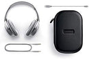 Bose QuietComfort 35 (Series II) Wireless Headphones, Noise Cancelling, with Alexa Voice Control - Silver + 1 Year Extended Warranty + Deco Gear 6.35mm to 3.5mm Adaptor Value Bundle