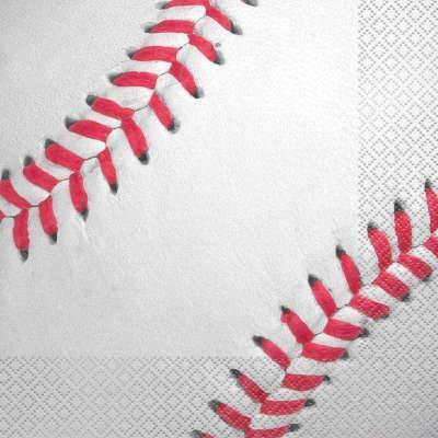 Baseball Theme Party Supplies Set - Plates, Cups, Napkins, Tablecloth Decoration (Serves 16)