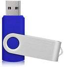 KEXIN 10 Pack 32 GB Flash Drive USB Thumb Drive 32GB USB 2.0 Drives Bulk Jump Drive Memory Stick Data Storage Pen Drive, Blue