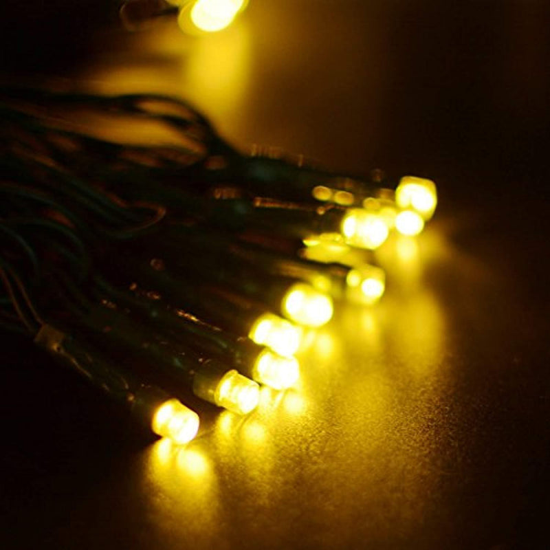 Lalapao 2 Pack Solar String Lights 72ft 22m 200 LED 8 Modes Solar Powered Outdoor Lighting Waterproof Christmas Fairy Lights for Xmas Tree Garden Homes Ambiance Wedding Lawn Party Decor (Warm White)