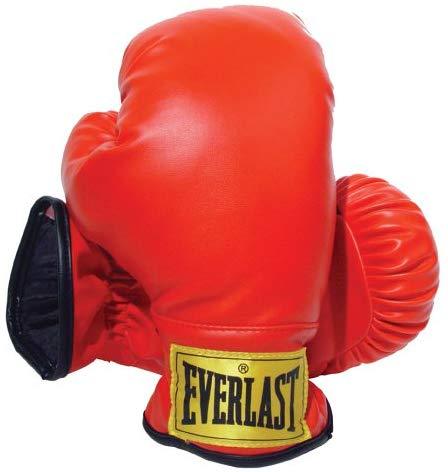 Everlast Laceless Gloves (Red, Small)