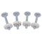 4 Pack 10MM Threaded Spindle Rods for Pressure Mounted Baby Gate Pet Gate, Pressure Mount Bolts Screws Rods Hardware for Walk Through Baby Gate Pet Gate