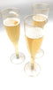 60 pc Gold Glitter Classicware Glass Like Champagne Wedding Parties Toasting Flutes (1 Box = Quantity 60)