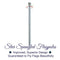Flag Pole - 6 Foot Silver Brushed Aluminum No Tangle Spinning Flagpole with Silver Globe Built Tough and Beautiful to Fly Grommeted or Sleeve Flags Proudly in Residential House or Commercial Settings