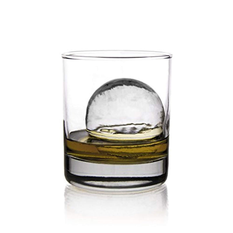 glacio Clear Sphere Duo | Crystal Clear Ice Ball Maker