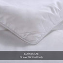EMONIA King Size Comforter White for Winter, Quilted Down Alternative Duvet Insert-Hotel Collection Reversible Hypoallergenic Light and Machine Washable