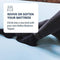 ViscoSoft Memory Foam Mattress Topper Twin XL | 3 Inch Reflex Gel Mattress Pad