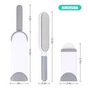 Lint Brush Pet Fur Hair Remover Brush with Self-Cleaning Base - Dog & Cat Hair Remover for Furniture, Couch, Carpet, Bed, Car Seat, Clothing - Animal Fur & Dust Removal Double-Sided Tool