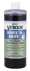 Farnam Vetrolin White N' Brite, Deep cleaning and Color Brightening Shampoo for Horses 32 ounce