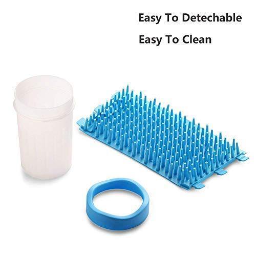 Petcabe Portable Dog Paw Cleaner Pet Cleaning Brush Cup Dog Foot Cleaner