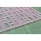 RUBYHOME Rabbit Mats for Cages Rabbit Guinea Pig Hamster and Other Small Animal Cage Hole Mat Prevent Pet Skin Disease with Fixed Tabs